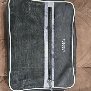 Five Star Black Mesh Pencil Case